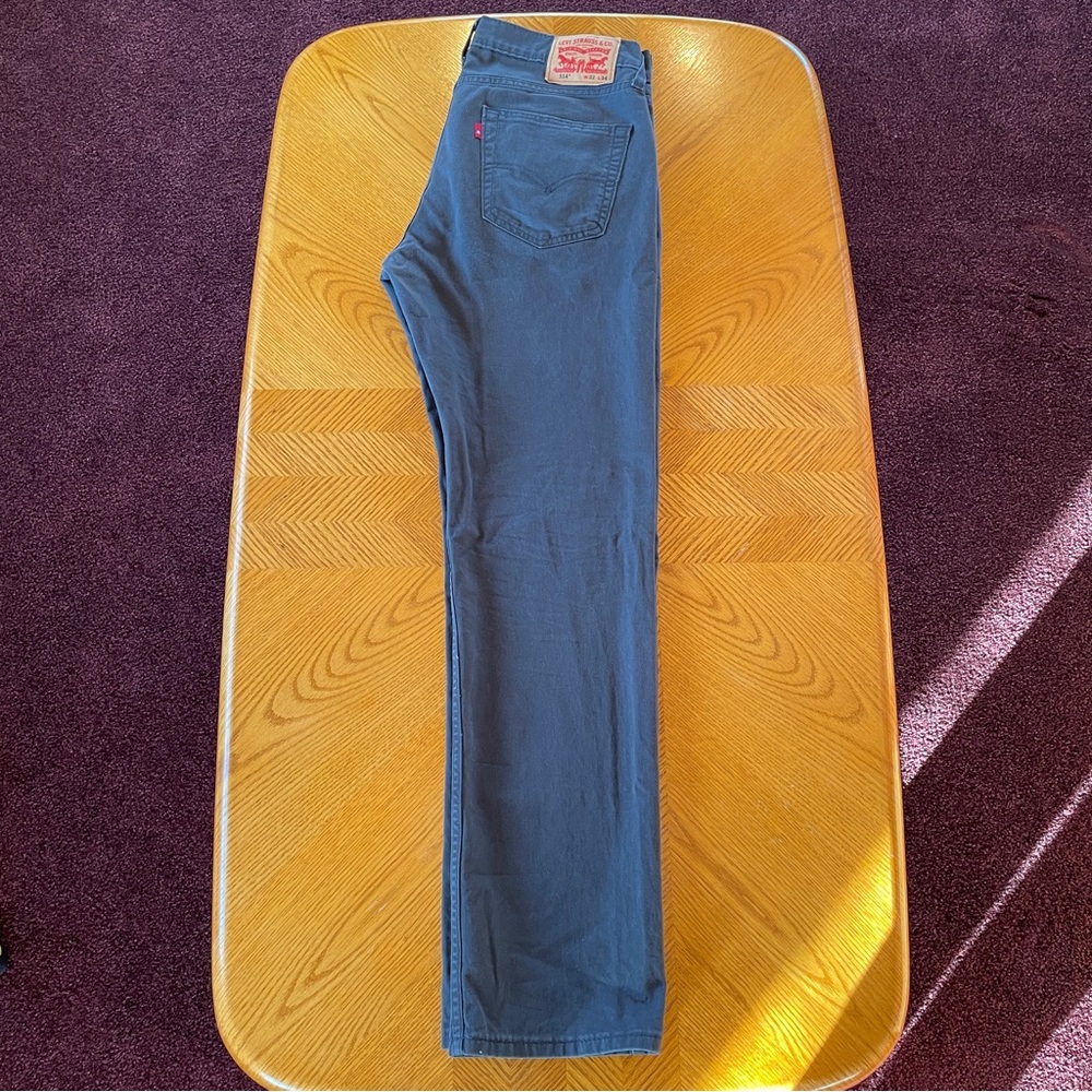 Levi’s Gray Denim Jean (with Blank tab only 10% made)